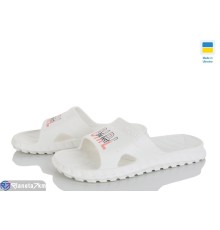 Шлепки жіночі на літо (6 пар р.36-41) білий  "Ladmir"