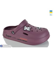 Кроки жіночі на літо (8 пар р.36-41) бордовий  "Korka"