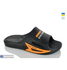 Шлепки чоловічі на літо (8 пар р.41-46) чорний  "Korka"
