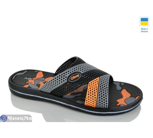 Шлепки чоловічі на літо (8 пар р.41-46) чорний  "Korka"