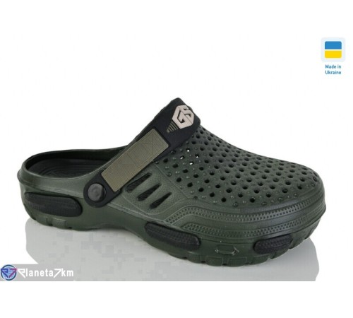 Кроки чоловічі на літо (6 пар р.41-45) зелений  "Korka"