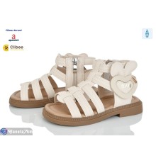 Дитячі босоніжки на літо (6 пар р.26-30) бежевий  "BELIES-D"