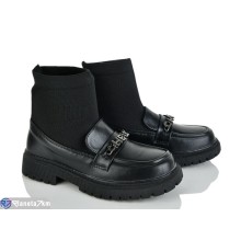 Черевики дитячі на весну/осінь (12 пар р.32-37) чорний  "Laifakids"