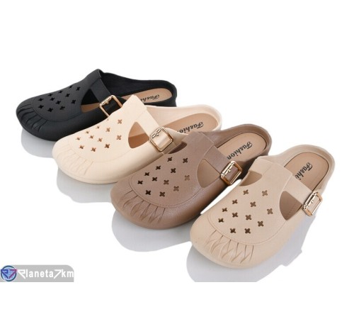 Шлепки жіночі на літо (20 пар р.37-41) мікс  "LEVLU"