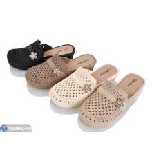 Шлепки жіночі на літо (20 пар р.37-41) мікс  "LEVLU"