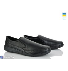 Туфлі чоловічі на весну/осінь (8 пар р.40-45) чорний  "OLLA"