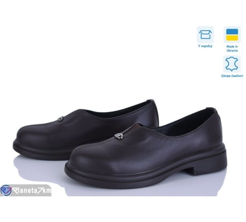 Туфлі жіночі на літо (6 пар р.36-40) коричневий  "Linda"