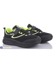 Дитячі кросівки на весну/осінь (8 пар р.31-36) чорний  "Normashoes"