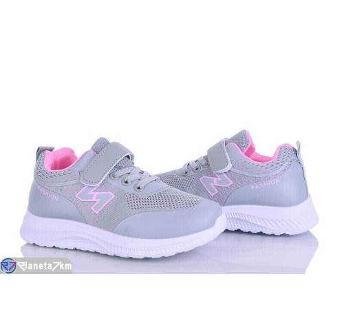 Дитячі кросівки на весну/осінь (8 пар р.32-37) сірий  "Normashoes"