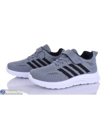 Дитячі кросівки на весну/осінь (8 пар р.32-37) сірий  "Normashoes"