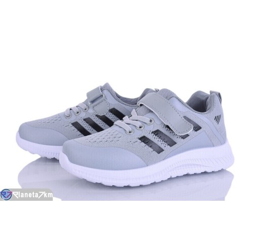 Дитячі кросівки на весну/осінь (8 пар р.32-37) сірий  "Normashoes"