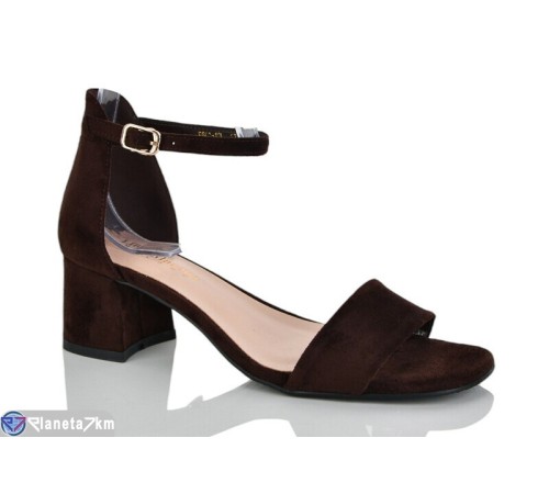 Босоніжки жіночі на літо (6 пар р.36-41) коричневий  "MARADONA"