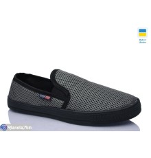 Сліпони чоловічі на літо (8 пар р.40-45) сірий  "MURMUR"