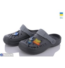 Кроки дитячі на літо (8 пар р.30-35) сірий  "MURMUR"