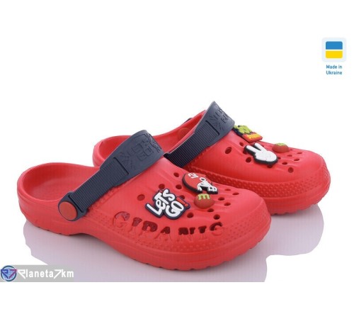 Кроки дитячі на літо (8 пар р.30-35) червоний  "MURMUR"