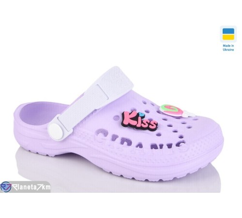 Кроки дитячі на літо (8 пар р.30-35) фіолетовий  "MURMUR"