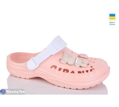 Кроки дитячі на літо (8 пар р.30-35) рожевий  "MURMUR"