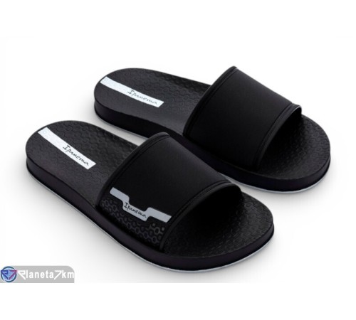 Шлепки чоловічі на літо (12 пар р.41-47) чорний  "FABIO"