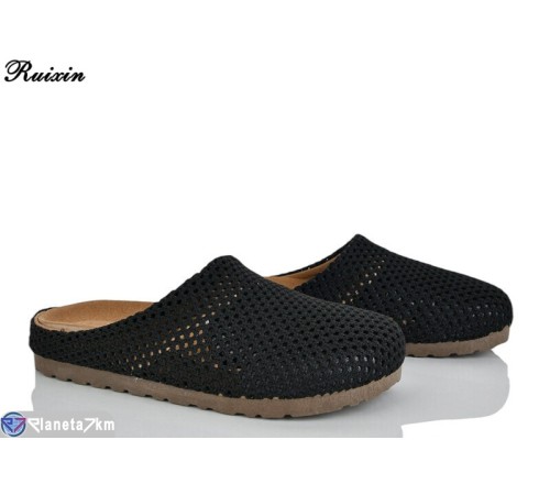 Шлепки жіночі на літо (8 пар р.36-41) чорний  "DIXA"