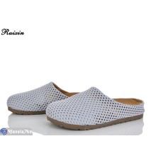 Шлепки жіночі на літо (8 пар р.36-41) сірий  "DIXA"