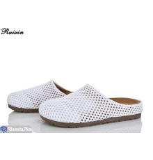 Шлепки жіночі на літо (8 пар р.36-41) білий  "DIXA"