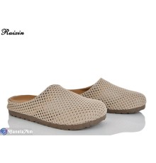 Шлепки жіночі на літо (8 пар р.36-41) коричневий  "DIXA"