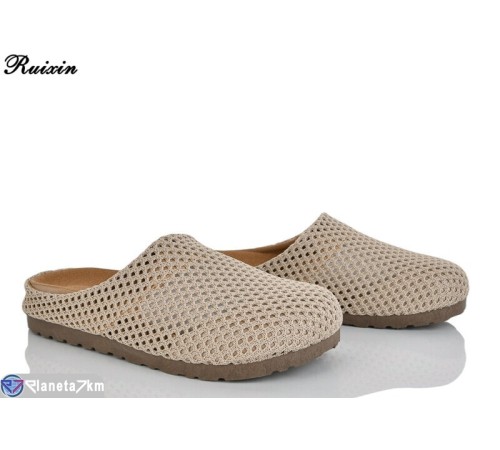 Шлепки жіночі на літо (8 пар р.36-41) коричневий  "DIXA"