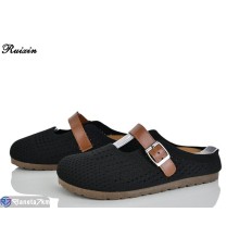 Шлепки жіночі на літо (8 пар р.36-41) чорний  "DIXA"