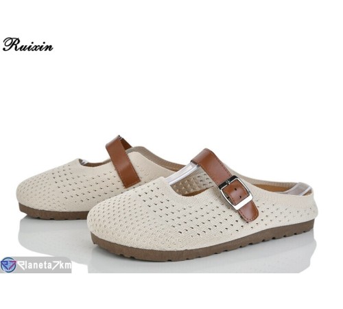 Шлепки жіночі на літо (8 пар р.36-41) бежевий  "DIXA"