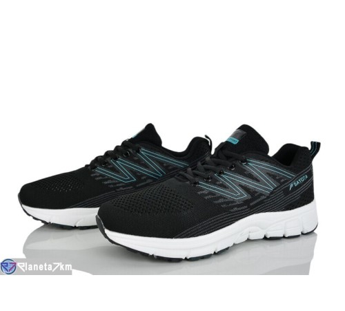 Кросівки чоловічі на весну/осінь (8 пар р.41-46) чорний  "Vitta"