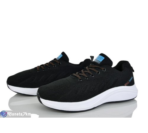 Кросівки чоловічі на весну/осінь (8 пар р.41-46) чорний  "Vitta"