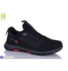 Кросівки чоловічі на весну/осінь (8 пар р.41-46) чорний  "M.Shoes"