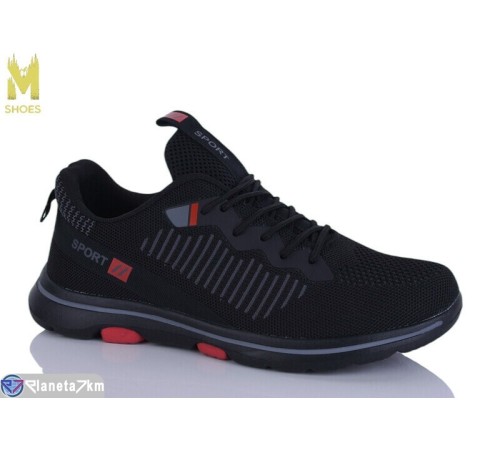 Кросівки чоловічі на весну/осінь (8 пар р.41-46) чорний  "M.Shoes"