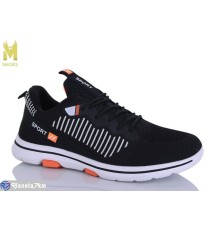 Кросівки чоловічі на весну/осінь (8 пар р.41-46) чорний  "M.Shoes"