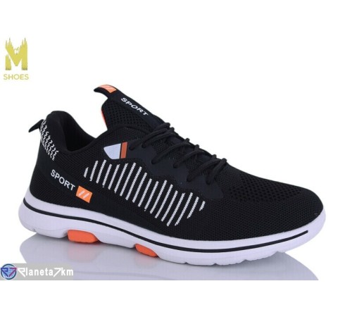 Кросівки чоловічі на весну/осінь (8 пар р.41-46) чорний  "M.Shoes"