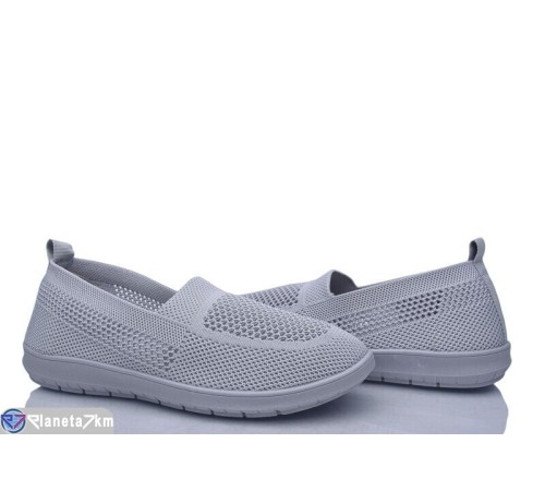 Сліпони жіночі на літо (8 пар р.37-41) сірий  "Emin"