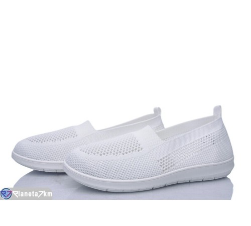 Сліпони жіночі на літо (8 пар р.37-41) білий  "Emin"