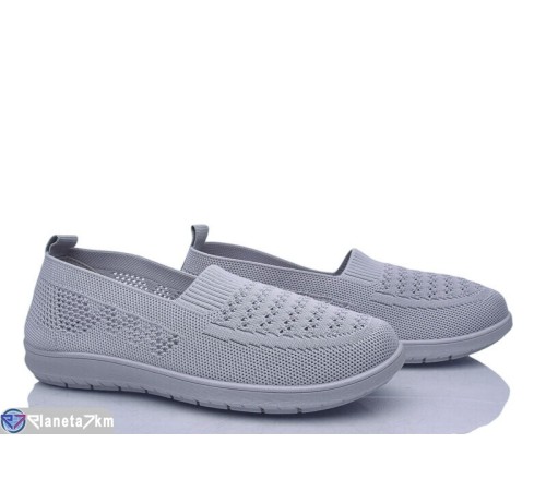 Сліпони жіночі на літо (8 пар р.37-41) сірий  "Emin"