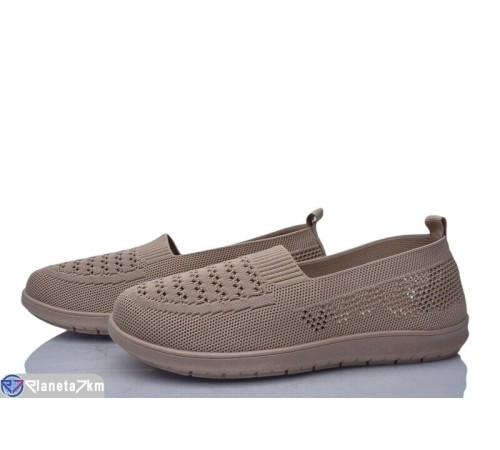 Сліпони жіночі на літо (8 пар р.37-41) коричневий  "Emin"