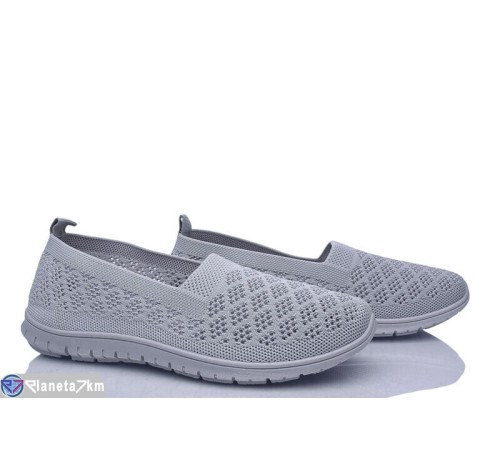 Сліпони жіночі на літо (8 пар р.37-41) сірий  "Emin"