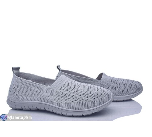 Сліпони жіночі на літо (8 пар р.37-41) сірий  "Emin"
