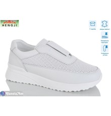 Кросівки жіночі на весну/осінь (8 пар р.36-41) білий  "HENGJI-ELENA"