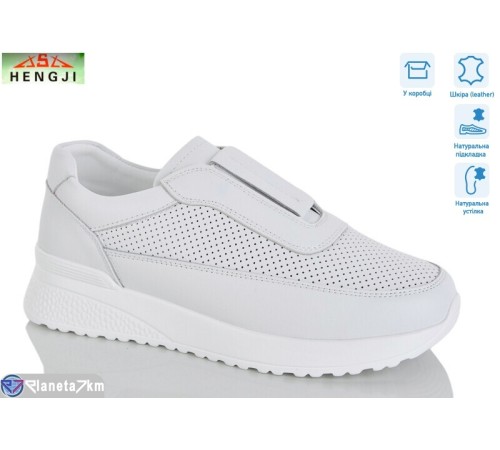 Кросівки жіночі на весну/осінь (8 пар р.36-41) білий  "HENGJI-ELENA"