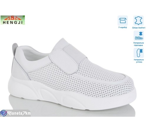 Кросівки жіночі на весну/осінь (8 пар р.36-41) білий  "HENGJI-ELENA"