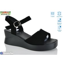 Босоніжки жіночі на літо (8 пар р.36-41) чорний  "HENGJI-ELENA"