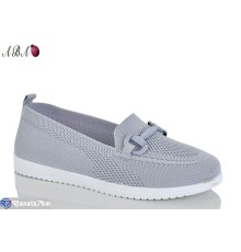 Туфлі жіночі на літо (8 пар р.36-41) сірий  "Aba"