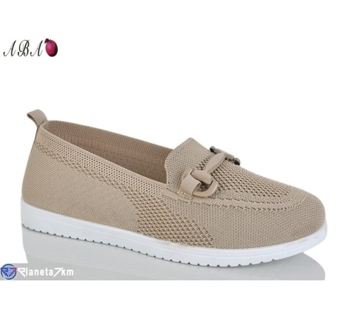 Туфлі жіночі на літо (8 пар р.36-41) коричневий  "Aba"