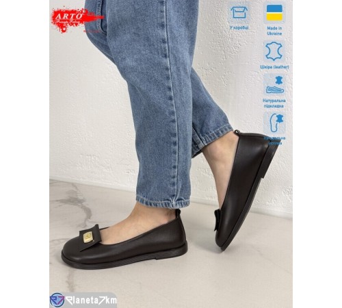 Шлепки жіночі на літо (8 пар р.36-41) коричневий  "ARTO"