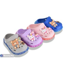 Кроки дитячі на літо (12 пар р.25-30) мікс  "LUXORIS"