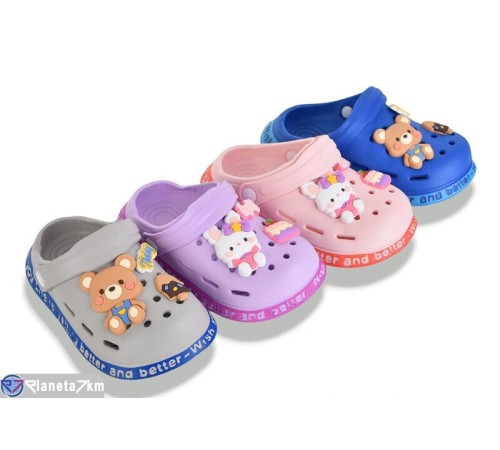 Кроки дитячі на літо (12 пар р.25-30) мікс  "LUXORIS"